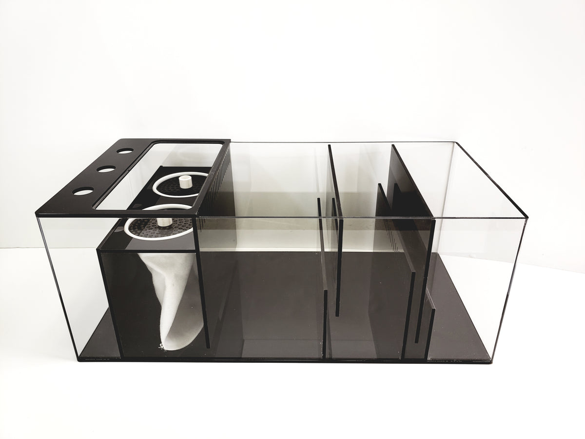 REF#: COM144 - Cube Tank Combo - Tank, Basic Sump, and Black Stand –  Advanced Acrylics, Inc.