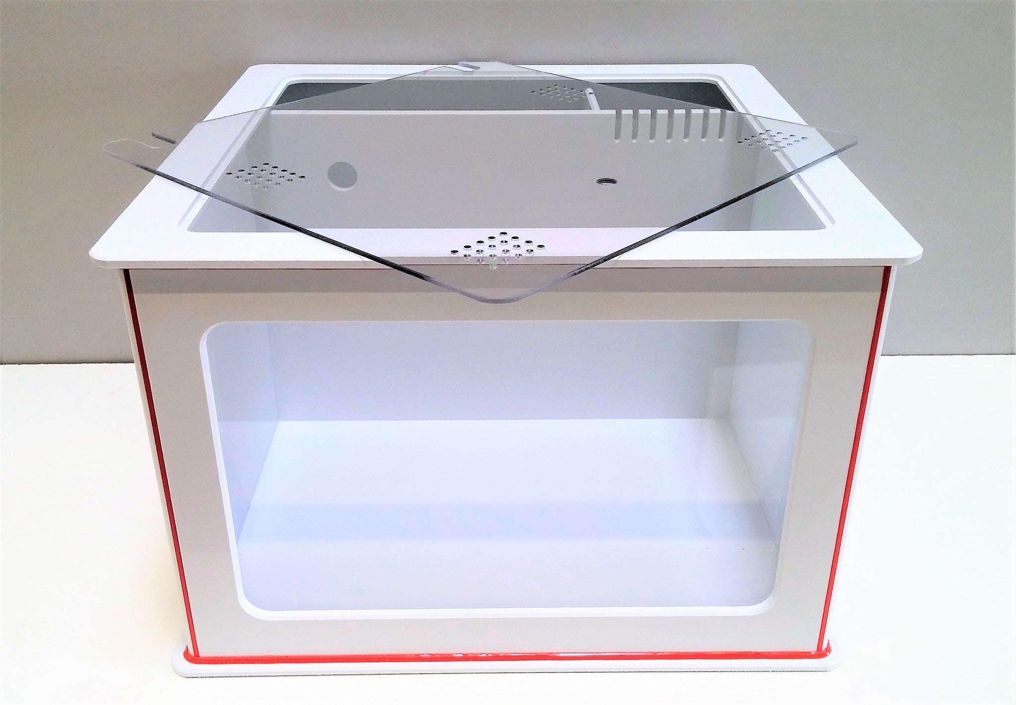 Ref #PVC184 Cube PVC 20x20x16 PVC/Acrylic Hybrid Tank w/ All-In
