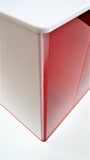 3 Part Dosing Container - Red & White