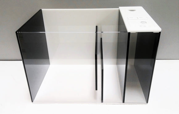 REF#: S102 - Black & White Sump w/ Built-in Auto Top Off Reservoir (7 sizes available)