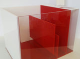 REF#: S120 - Red & White Sump w/Attached ATO (7 sizes)