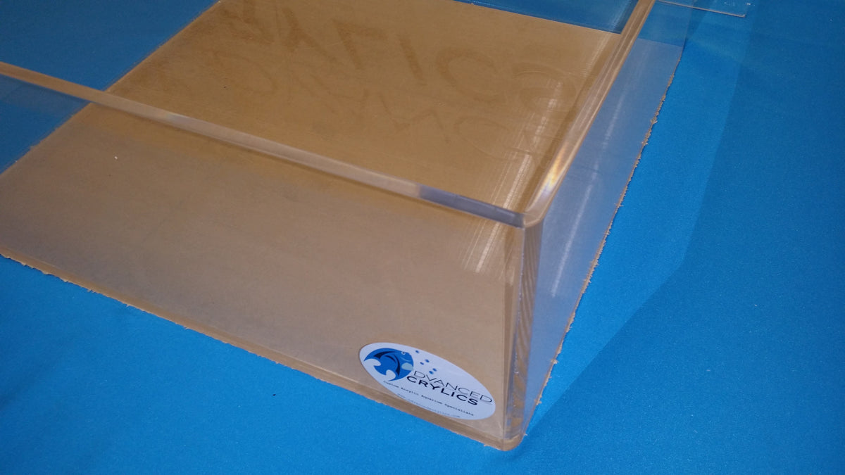 REF#: FT112 Rimless Frag Tank w/ No Overflow Box or Holes (8 Various S ...