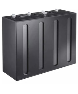 Ref#DO18 - 18x6x12 (4) Compartment Black dosing Container