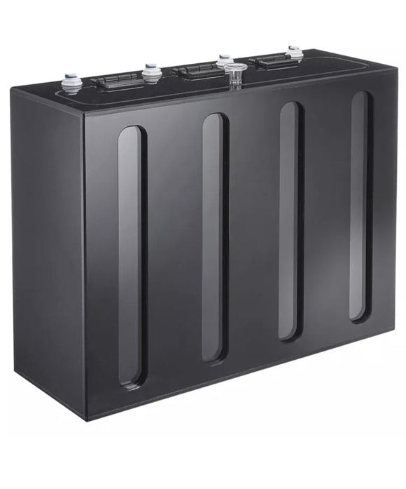 Ref#DO24T - 24x6x16 (4) Compartment Black dosing Container